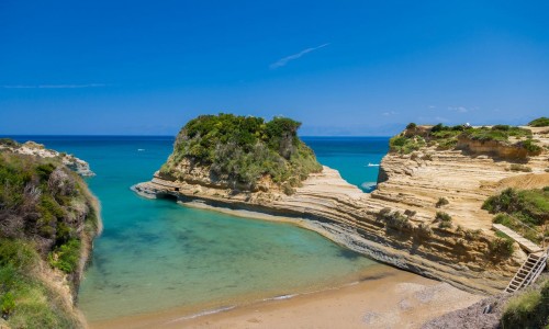 The beaches of Corfu